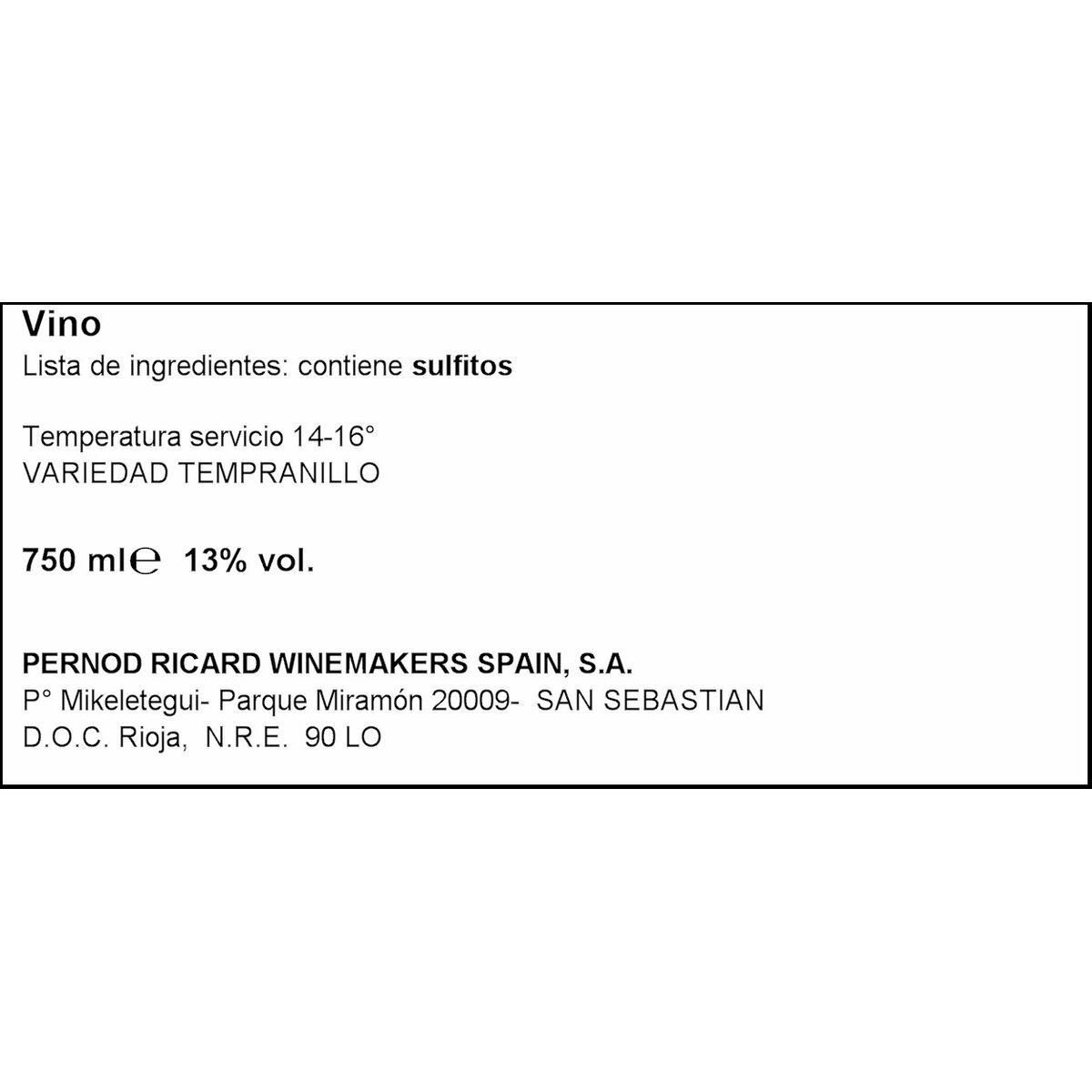 Czerwone wino Campo Viejo 1,2 kg